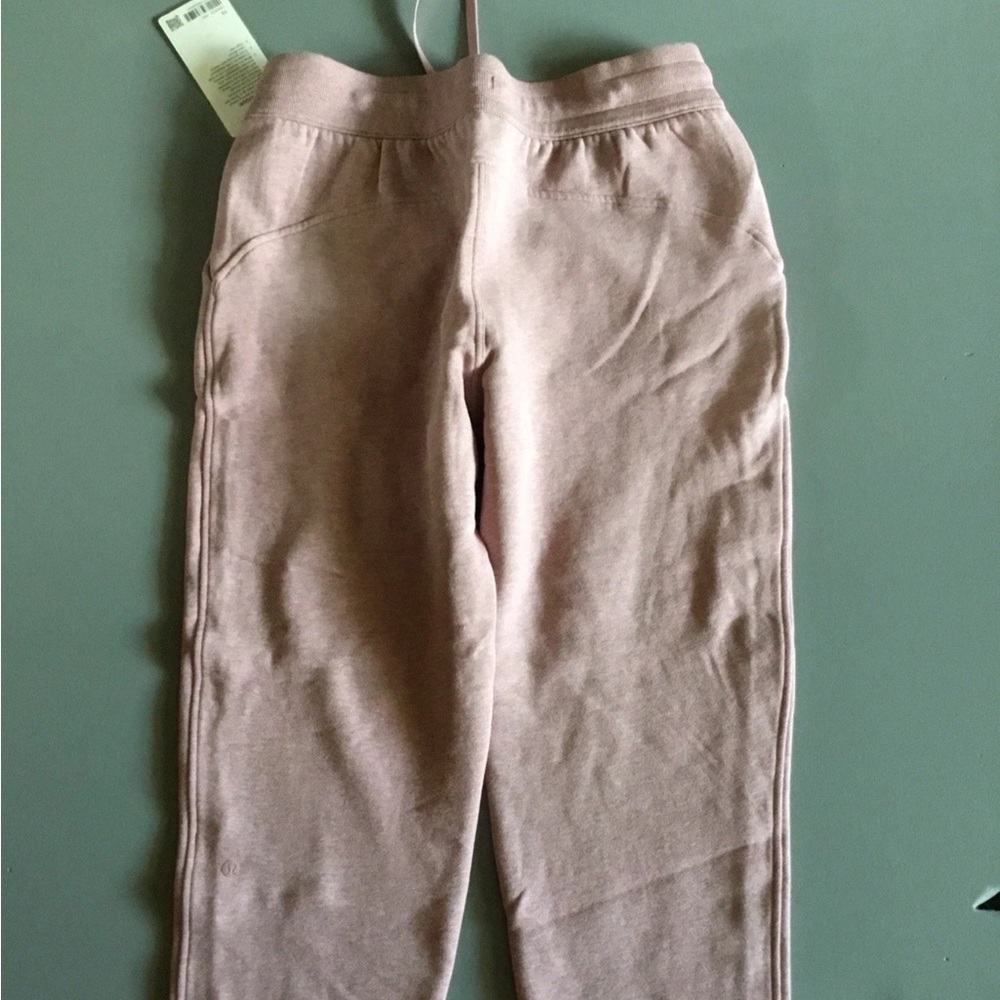 Lululemon athletica Dusty Rose Fleece Joggers Scuba NWT - Picture 5 of 8